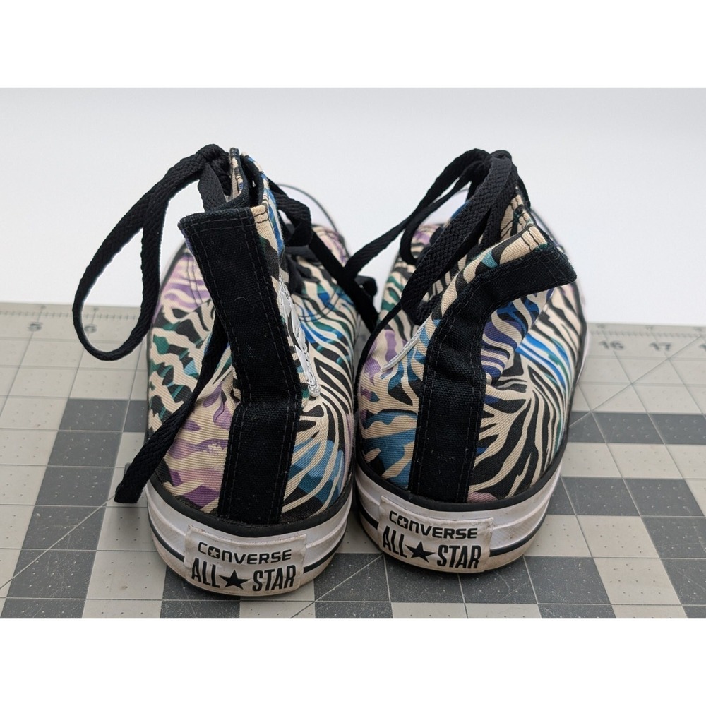 Converse All Star Womens Sneakers Size 8 Colorful Zebra - Picture 4 of 7